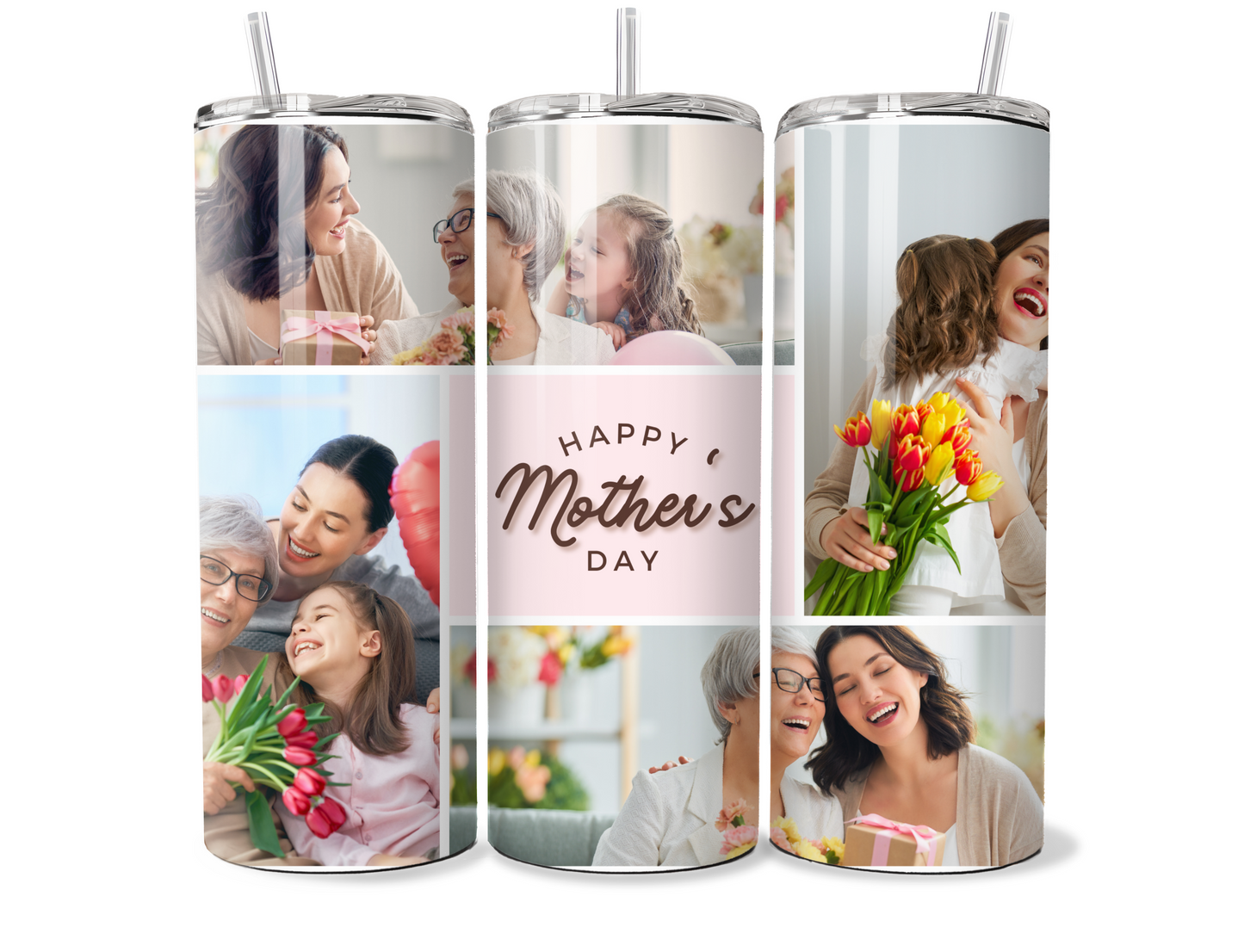 Happy Mothers Day Custom Tumbler