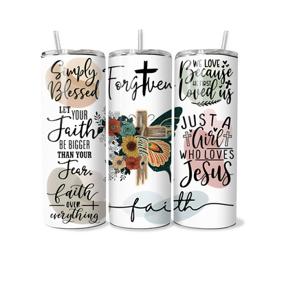 Faith and Forgiveness Tumbler