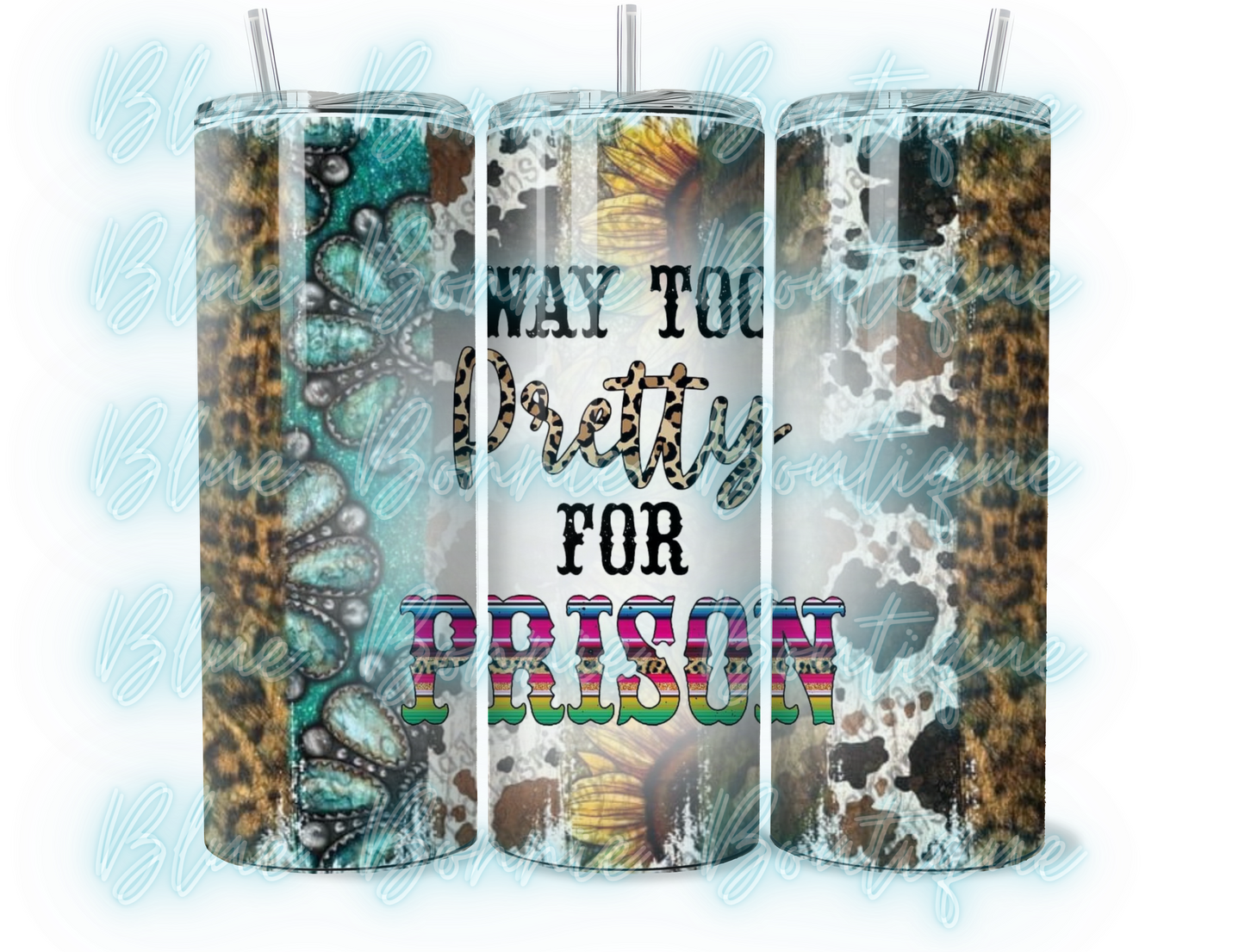 To pretty for prison Tumbler