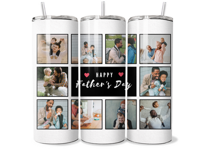 Happy Fathers Day Custom Tumbler