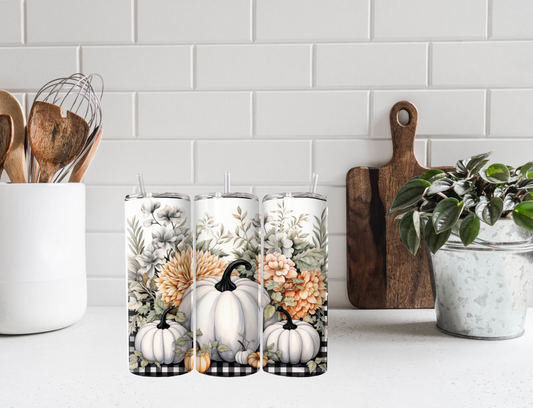 White Fall Tumbler