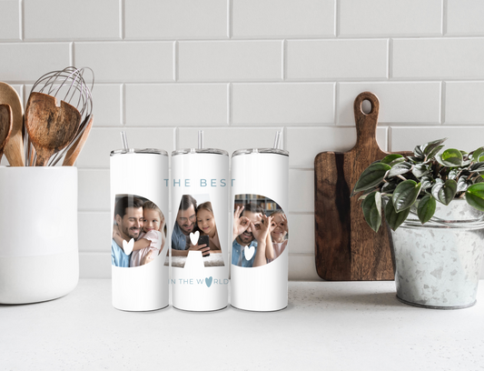 The Best Dad Custom Tumbler