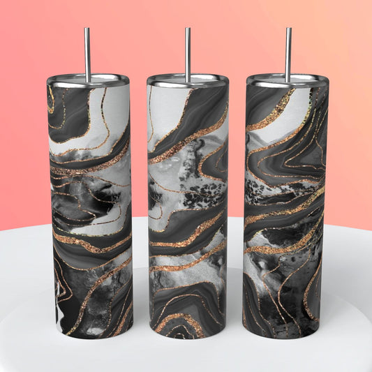 Marble Design- Black and White